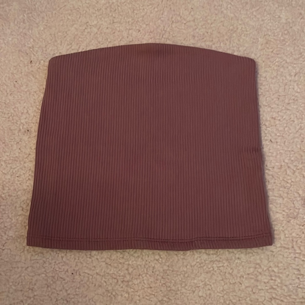 Cropped tube top